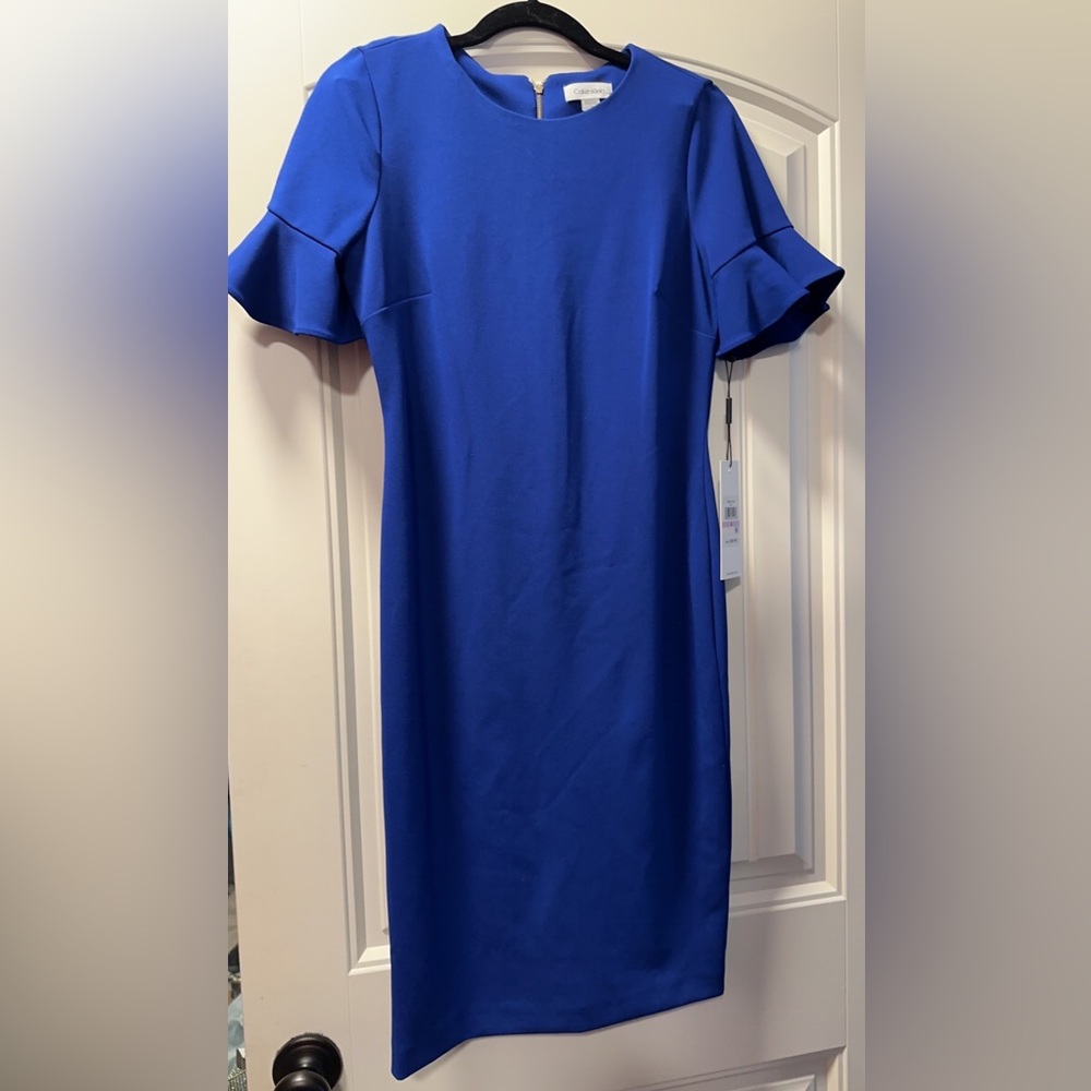 Calvin Klein Royal Blue Dress